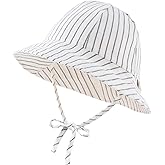 MniJiza Baby Girl Bucket Hat Infant Sun Hats Toddler Beach Hat Floral Baby Summer Hat Kids Outdoor Sun Protection Hats