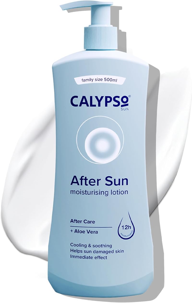 Calypso After Sun Moisturising Lotion 500ml Family Size Aloe Vera