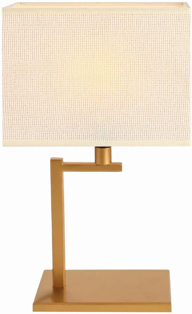 WAYKING Tischlampe, Nachttischlampe aus Metall, Tischleuchte für