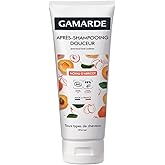Gamarde Gentle Conditioner - Nourishing Hair Conditioner with Apricot Kernel Oil and Natural Vitamin E - Detangles, Brightens, and Softens - 6.76 oz