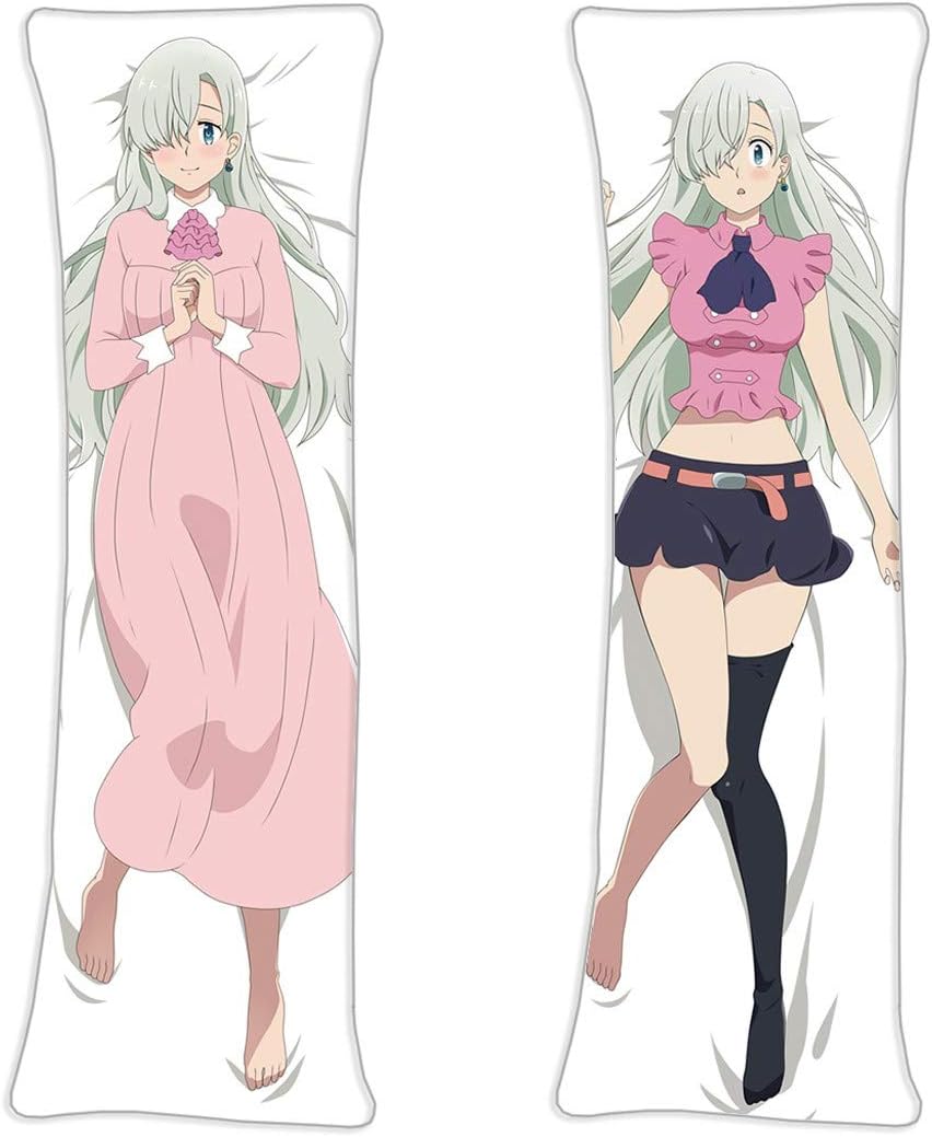 Amazon Sin 七つの大罪 エリザベス リオネス アニメ 抱き枕カバー 18禁 150x50cm ピーチスキン 等身大抱き枕 萌えグッズ エロ漫画ゲームグッズ 高級 両面ゲーム 限定版 フィギュア ドール 通販