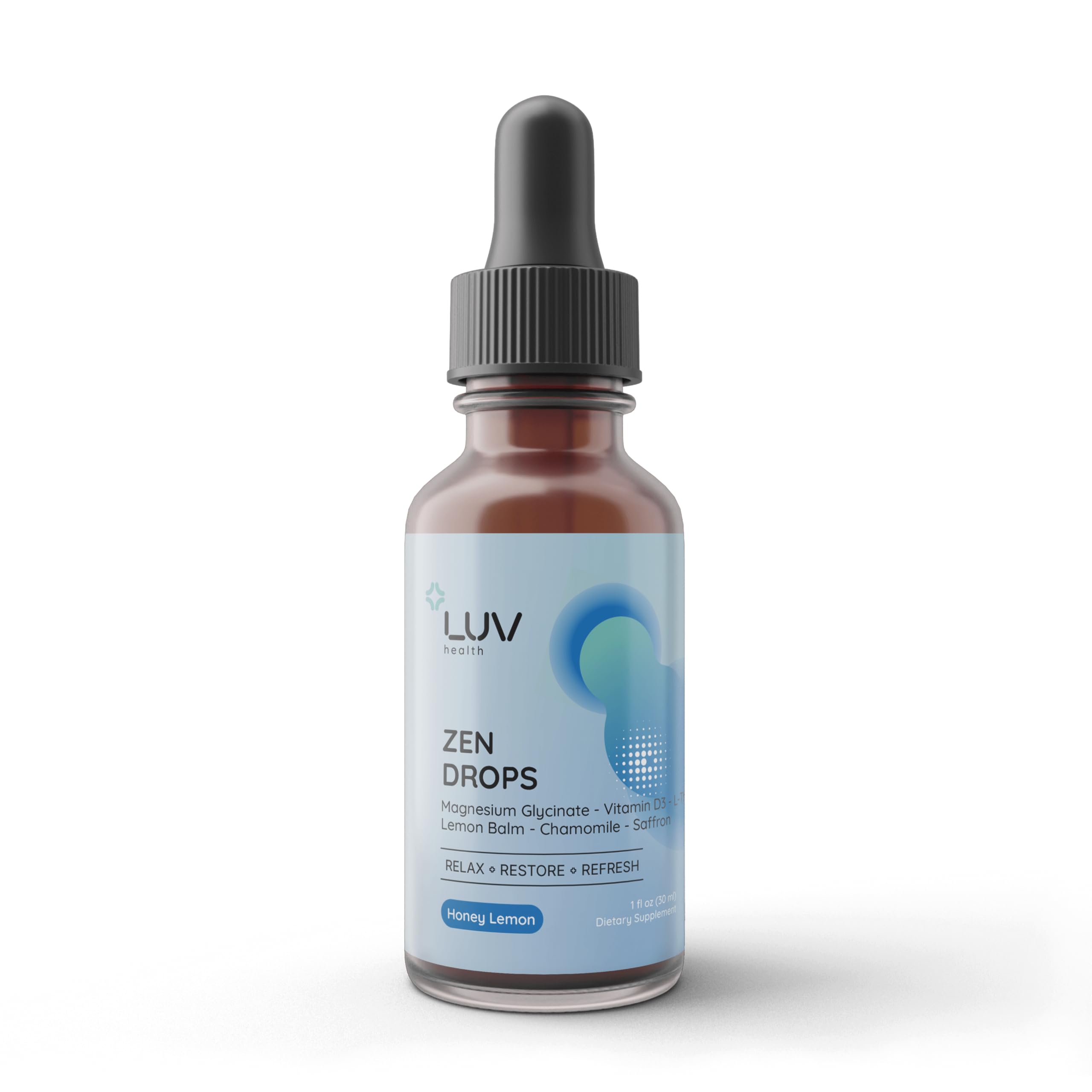 LUV Zen Drops: Anxiety and Stress Support Drops with Magnesium