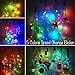 LoveNite Wine Bottle Lights with Cork, 10 Pack Battery Operated 10 LED Cork Shape Silver Copper Wire Colorful Fairy Mini String Lights for DIY,Party,Decor,Christmas,Halloween,Wedding
