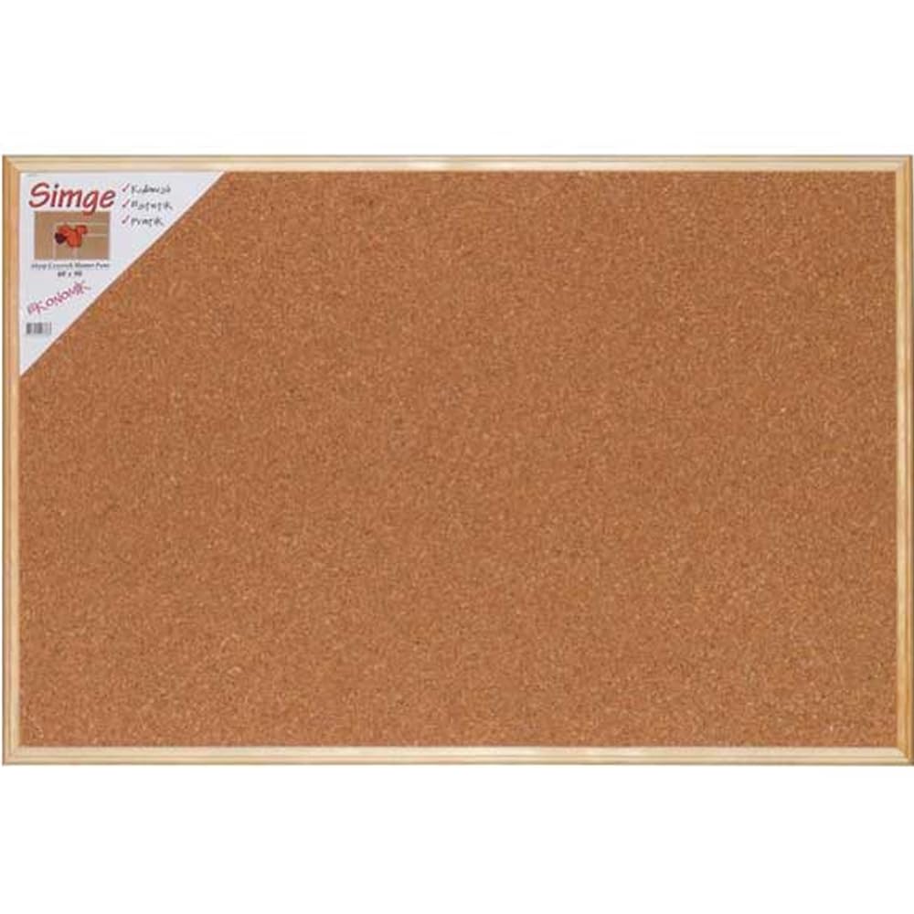 Premium Notice Board for Office, School, Kitchen etc. Cork Board/Notice Board/Cork Board/Cork Board with Sturdy Natural Wood Frame 45 cm x 30 cm 60 cm x 45 cm 45cm X 60cm