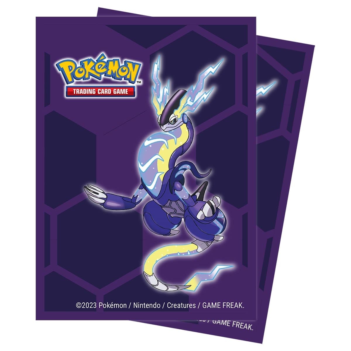 Ultra Pro Pokemon Miraidon Card Sleeve (65 Sleeves, PVC, Purple)
