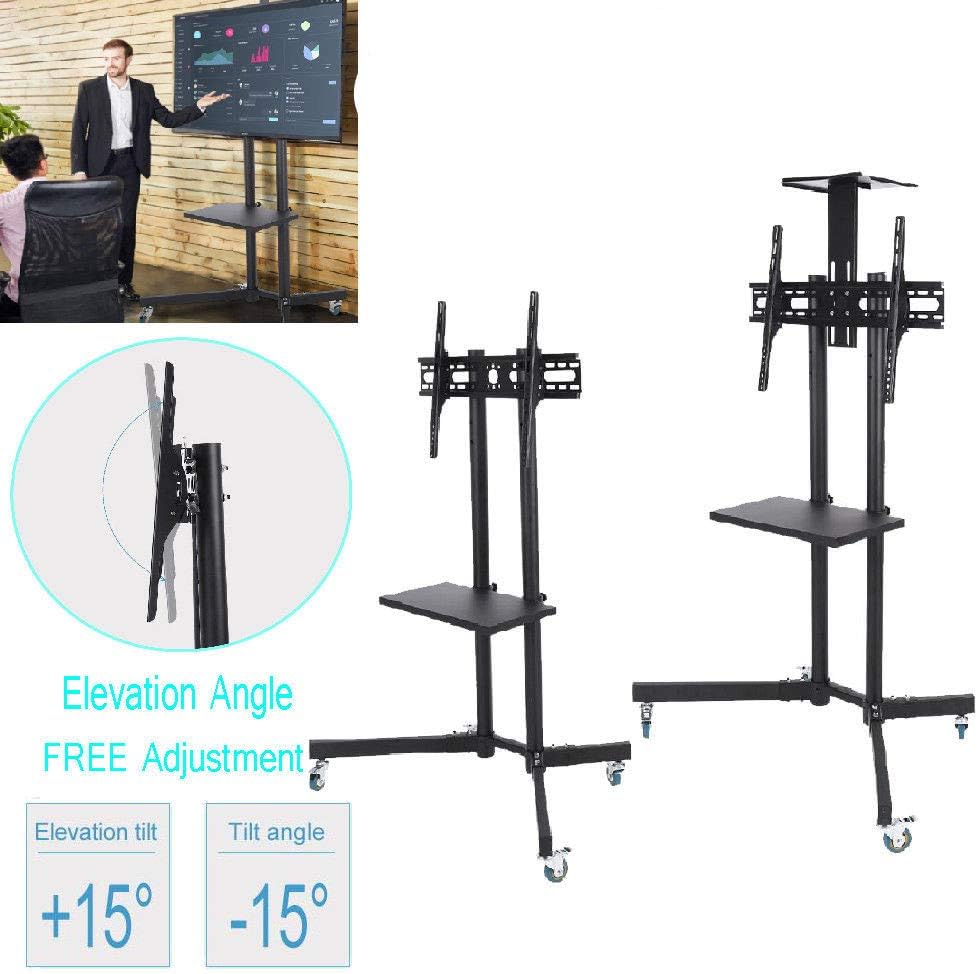 GOTOTOP Mobile TV StandAdjustable Mobile TV Display for