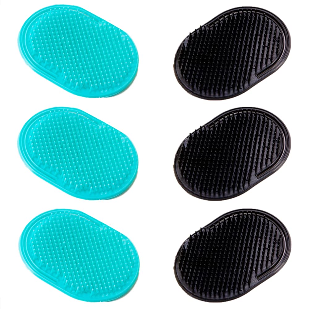 6PCS Hand Pocket Comb - Portable Men's Hair Comb Brush - Anti Hair Loss - For Home, Travel, Office