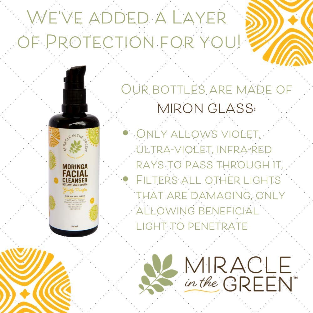 moringa face wash