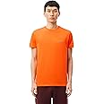 Lacoste Men's Monochrome Cotton Pima Jersey Crew Neck T-Shirt