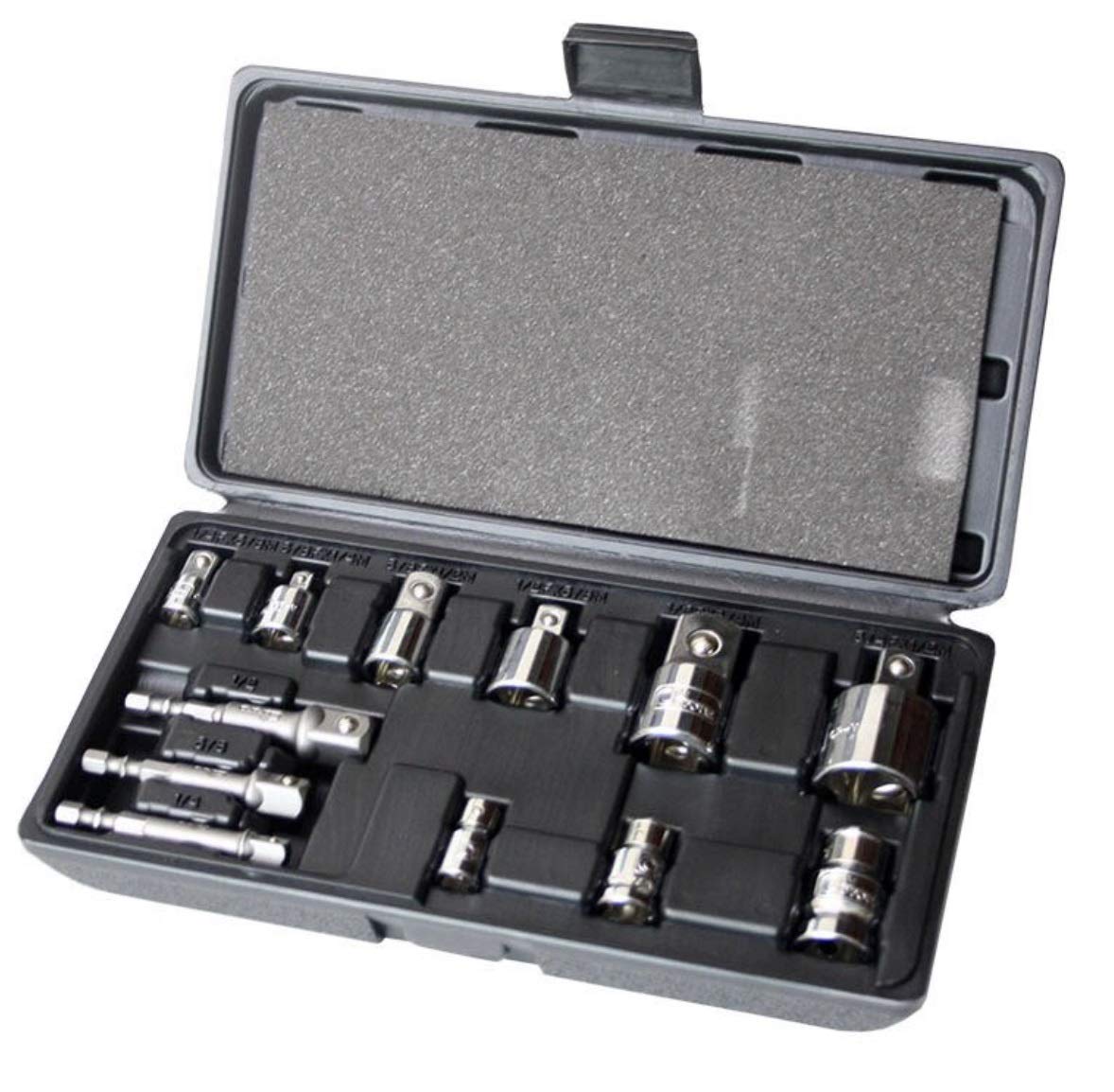 RICHMANN Socket adaptors Set 12 pcs, 1/4", 3/8" and 1/2" bit adaptors (Cor C4412)