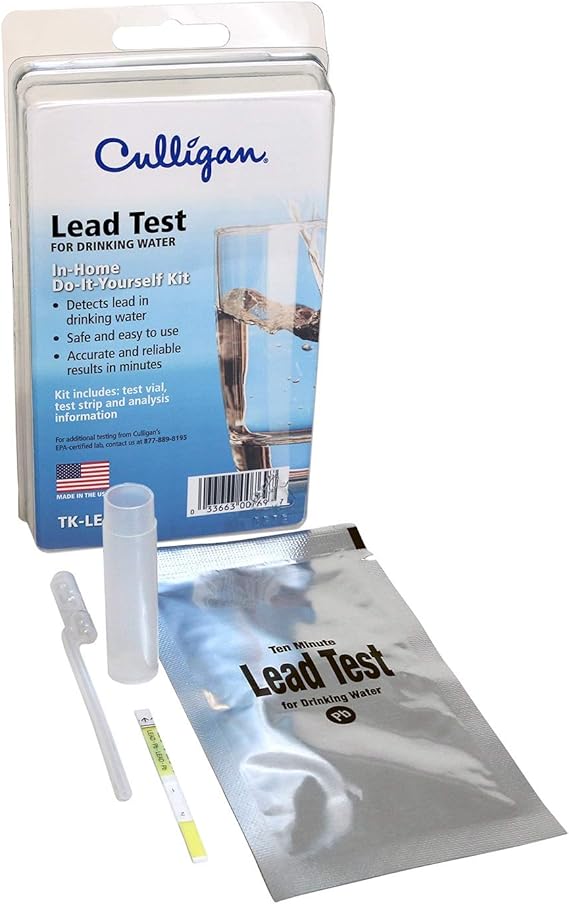 Culligan TK Lead water test kit, Clear Home Improvement