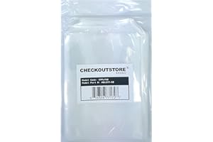 100 CheckOutStore® Clear Storage Pockets (5 5/8 x 7 3/8)