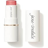 jane iredale Glow Time Blush Stick | Creamy Multitasking Makeup with Skin Nourishing Ingredients | Non-Comedogenic, Vegan & Cruelty-Free | 5 Shades