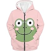 Yuyamidu Kids Full Zip Hoodie for Teen Girls Boys Athletic Hooded Sweatshirt with Pocket Long Sleeve Shirt