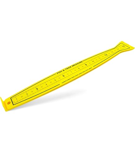 Quik Measure Pro Fish Rulers - Etiqueta Engomada Para La Caña De