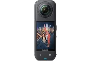 Insta360 X5 - Waterproof 8K 360° Action Camera, Leading Low Light, Invisible Selfie Stick Effect, Rugged and Replaceable Lens