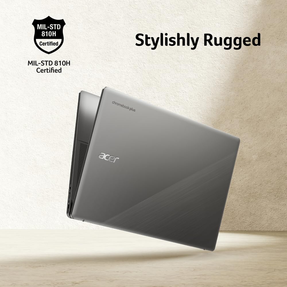 acer Chromebook Plus 515 Laptop with Google AI – 15.6