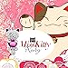 J.NINA Gifts for Kids Cat Necklace for Animal Lover Women Pendant with Rose Swarovski Crystal Women Necklace Birthday Anniversary Back-to-School Gifts for Wife Daughter Niece Girlfriend Teacher Sister