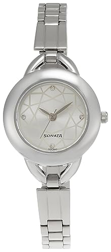 Analog Black Dial Women's Watch -NK87006SM01