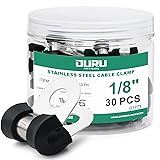 OURU 30pcs 1/8 Inch Stainless Steel Cable