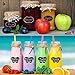 Cedar Markers Chalkboard Labels. Pack of 124 Reusable Stickers in 24 Different Designs and a Bonus White Chalk Marker. Premium Labels for Glass Jars, Food Containers, Kitchen and Pantry Organizing.