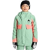 Burton Kids’ Ascutney 2-Layer Insulated Jacket – Waterproof Winter Coat for Boys & Girls with Room to Grow System