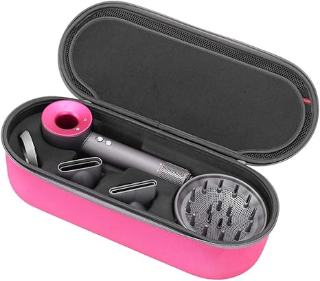 Amazon Co Jp Rlsoco 収納ケース ダイソンdyson ヘアドライヤー本体 アクセサリー等対応 ピンク ホーム キッチン