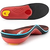 VALSOLE 250+ lbs Plantar Fasciitis High Arch Support Insole for Men Women,Heavy Duty Support Pain Relief Orthotics Insert,Relieve Flat Feet,High Arch,Foot Pain,Standing All Day Boot Work Shoe Insole