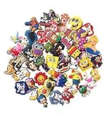 20 Pcs Random Set for Girls Shoe Charms for Croc Shoes & Wristband Bracelet