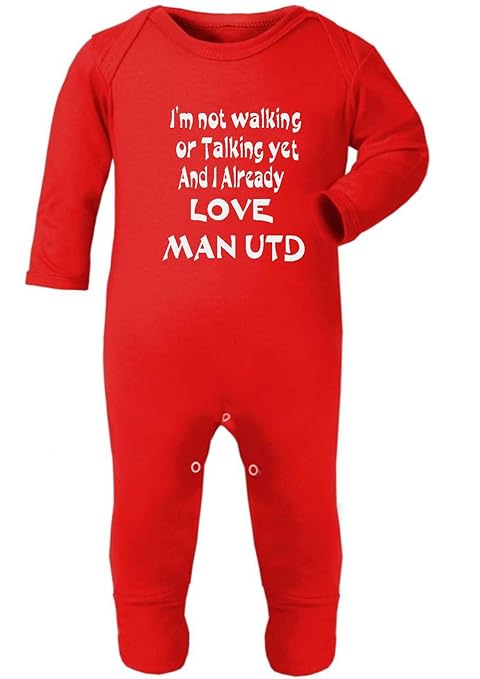 man utd baby grow girl