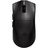 ATK Blazing Sky X1 V2 Ultimate Wireless Gaming Mouse - Black | 55g Lightweight, PAW3950 Ultra Sensor, Up to 42000 DPI, 8K Polling Rate, 800 Hr Battery Life, Dual-Mode 2.4G/Wired