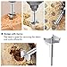 Forstner Drill Bit, Baban 16Pcs Forstner Bit Set 15mm-35mm Drill Bits Tungsten Steel Woodworking Hole Saw Set Wood Drill Bits Auger Opener for Woodworking with A Storage Box