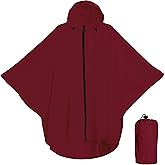 Heavy Duty Rain Poncho for Backpacking, Waterproof Lightweight for Adults, Military, Emergency, Camping, Men, Women