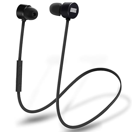 In Ear Bluetooth Sport Kopfhörer - August EP616 - Wasserfeste (IPX4) Ohrhörer mit Bluetooth v4.1 aptX und CVC 6.0 Noise Cance