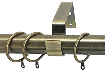 20 Quality Antique Brass Metal Curtain Rings For 28mm Curtain