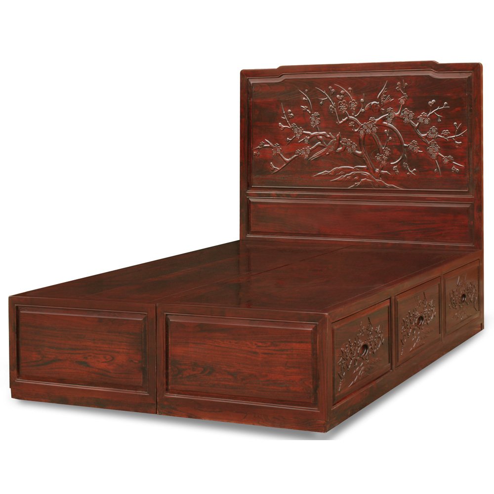 Best cherry platform bed frame full