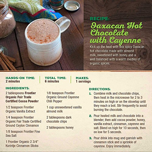 Frontier Coop Cocoa Powder, (Processed with alkali), Certified Organic