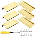 Cionyce 6 Pack Hidden Cabinet Pulls 3.15"/80mm