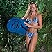 Poolmaster Soft Tropic Comfort Swimming Pool Mattress Float, Blue