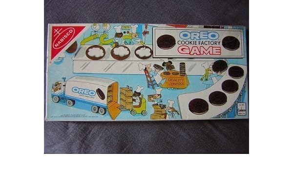 Amazon Com Nabisco Oreo Cookie Factory Game Toys Games