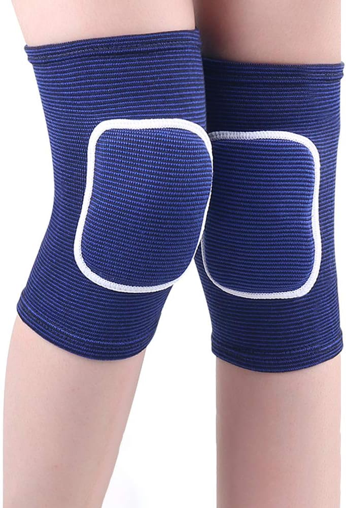 ZJW Knee Protector, Protective Knee Pads, Sports Knee Pads for Fitness Yoga Running Volleyball Badminton Football Basketball Dance Climbing Sports to Protect The Knee for Men and Women : Sports & Outdoors