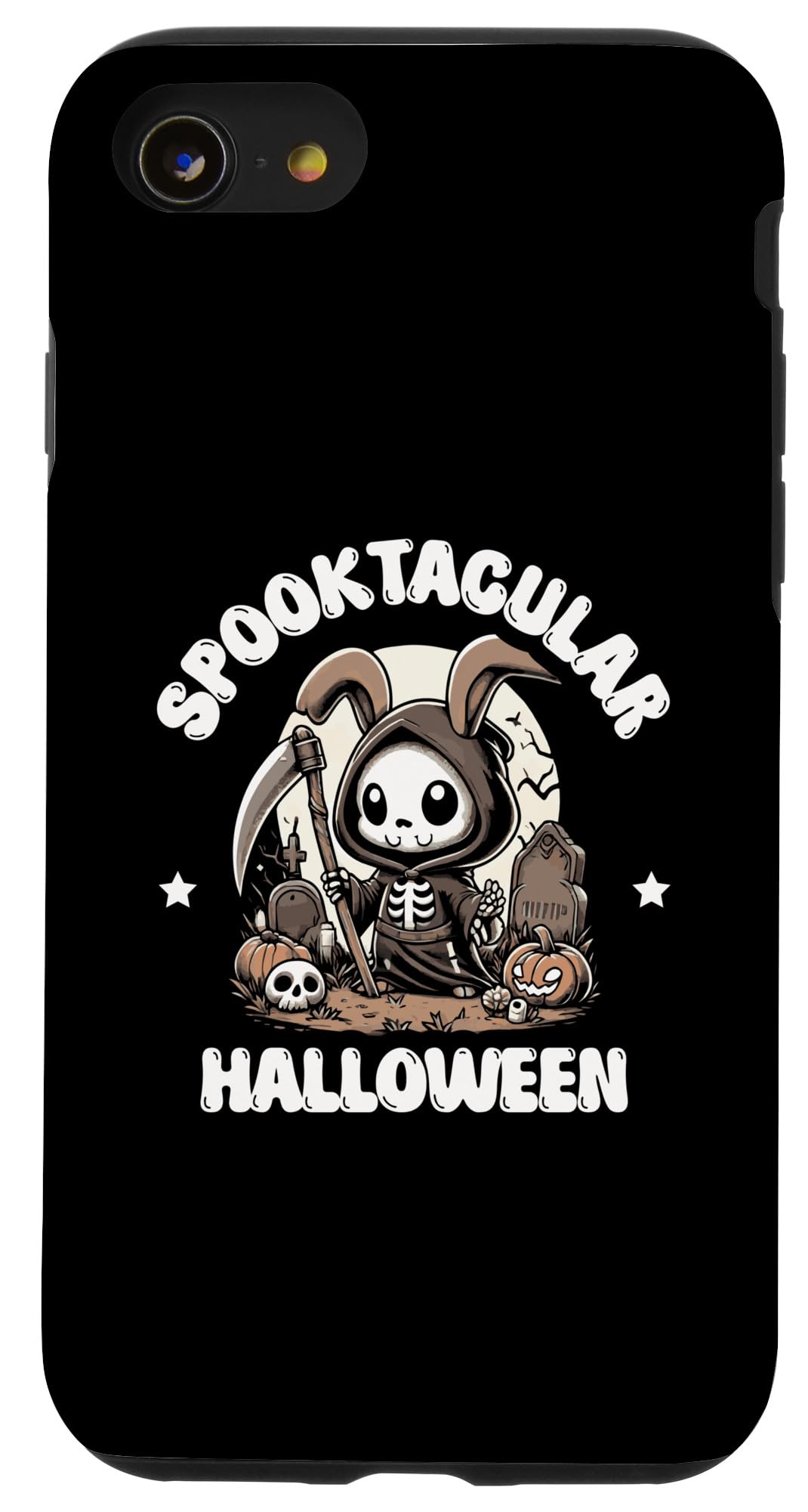 iPhone SE (2020) / 7 / 8 Spooktacular Halloween Cute Skeleton Reaper Case