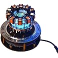 Aetheria Arc Reactor MK1 Magnetic Levitation LED Light Module, DIY Floating and Spinning in Air LED Tech Desk Ornament - Gen 1
