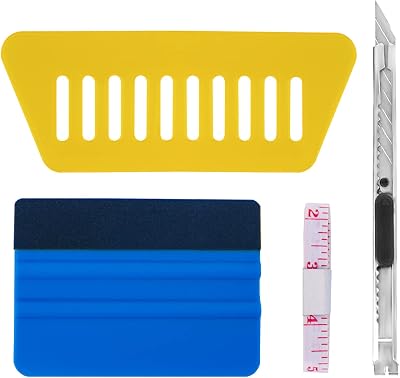 Art3d Wallpaper Tools Smoothing Kit with Squeegees and Craft Knife Blades