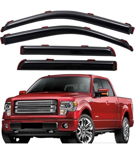 CLIM ART In-Channel Window Deflectors Extra Durable For Ford F150 09-14 Regular Cab At Tractor Supply Co - Foto 9