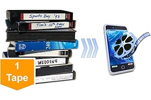 Lotus Media Video Tape Transfer Service, Digitization to MP4 (VHS, VHS-C, Hi8, Video 8, Digital8, 8mm, MiniDV, Beta, Audio) -