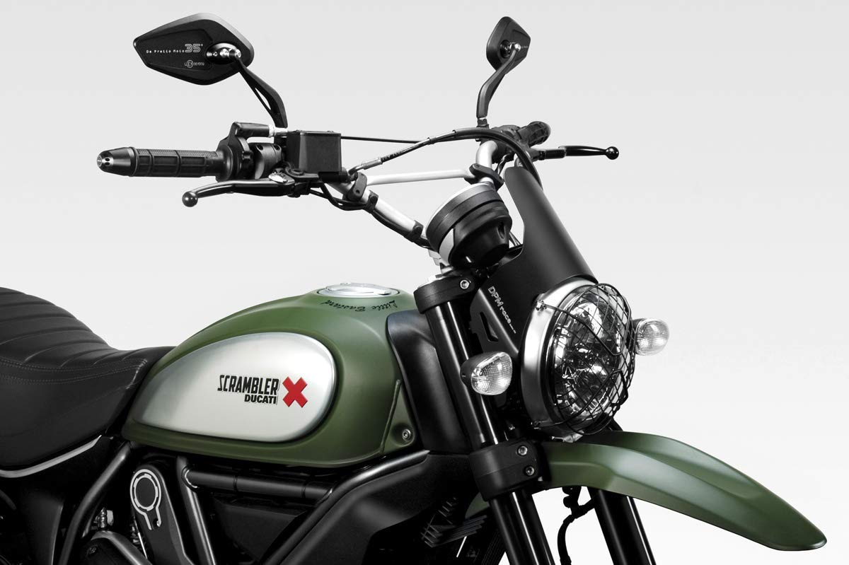 Ducati Scrambler 800 Kit Windscreen Darklight D 0210 Aluminum Windshield Fairing Easy To Install De Pretto Moto Accessories Dpm Race 100 Made In Italy Amazon In Car Motorbike