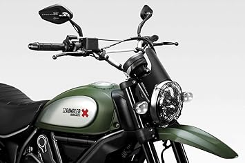 Ducati Scrambler 800 Kit Windscreen Darklight D 0210 Aluminum Windshield Fairing Easy To Install De Pretto Moto Accessories Dpm Race 100 Made In Italy Amazon In Car Motorbike