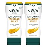 VIVID KITCHEN Low-Calorie Mustard Sauce - 2 Pack
