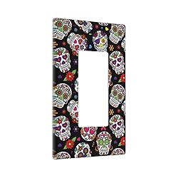 Dead Sugar Skull Light Switch Cover Decorative